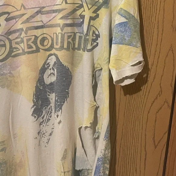 Vintage 1991 Ozzy Osbourne "Diary of a Madman" all-over print t-shirt - Picture 4 of 11
